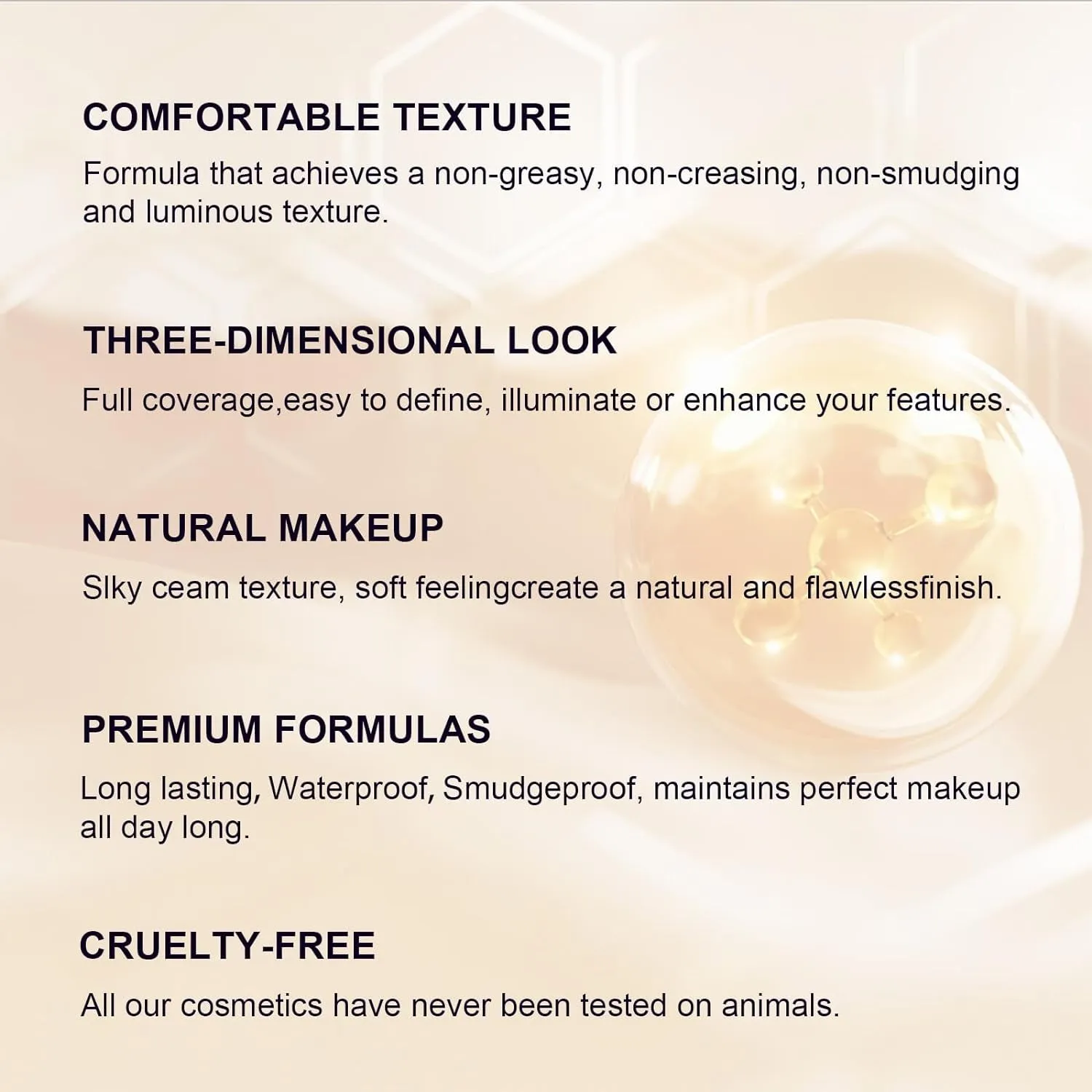 3-Piece Cream Contour Makeup Set: Highlighter, Blush & Bronzer Sticks for Long-Lasting Sculpting
