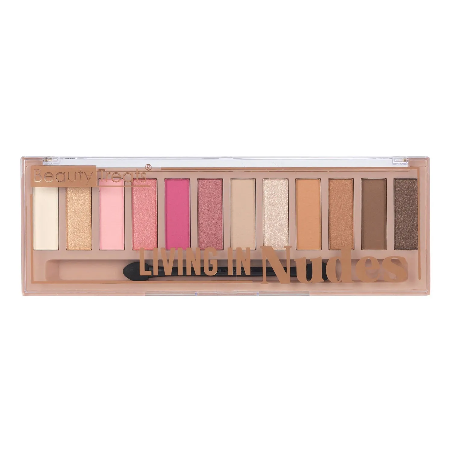 Beauty Treats Living In Nudes Eyeshadow Palette 12 Colors