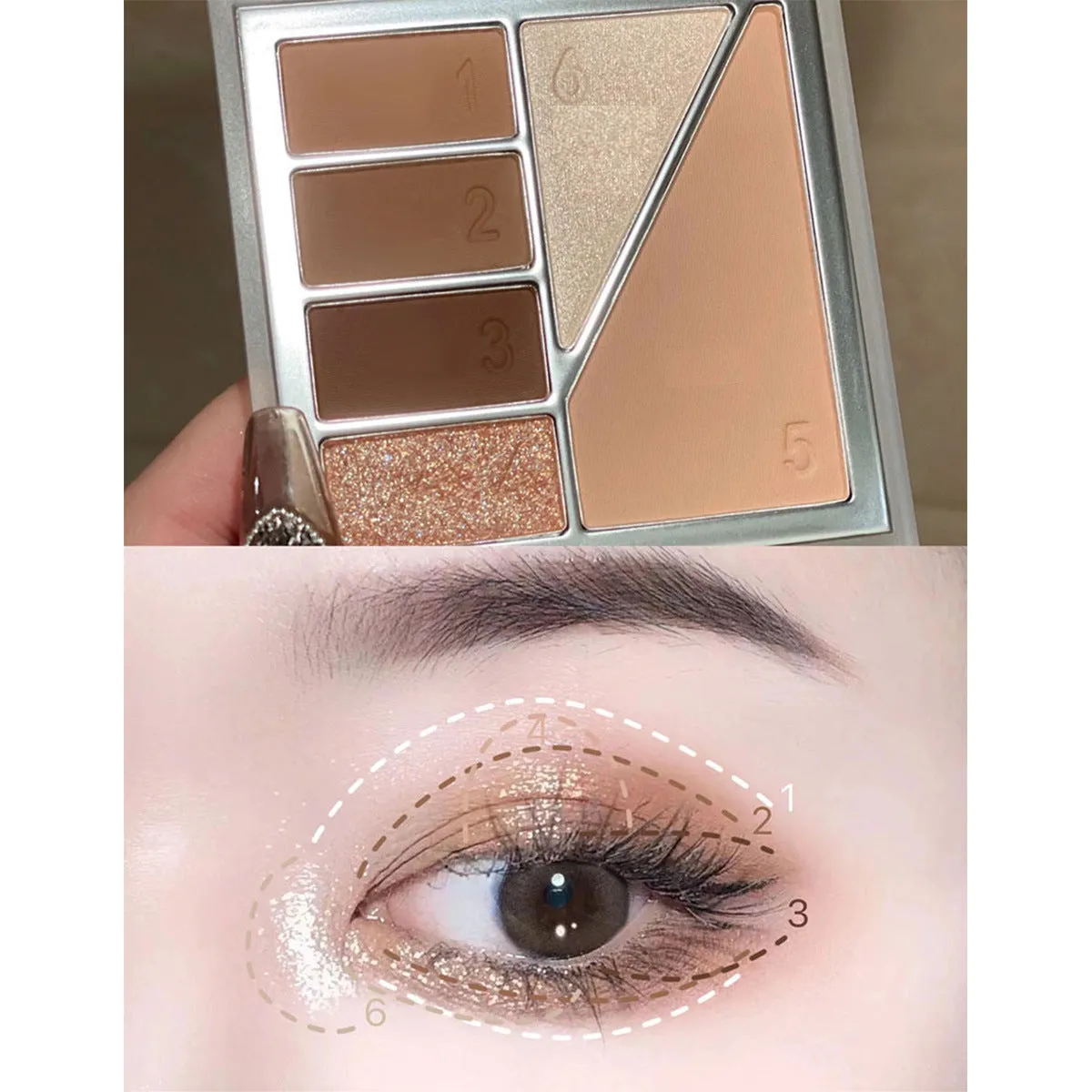 Bite-Size Eye shadows, Creamy, Blend able, Ultra-Pigmented, Easy to Apply,Matte & Shimmer