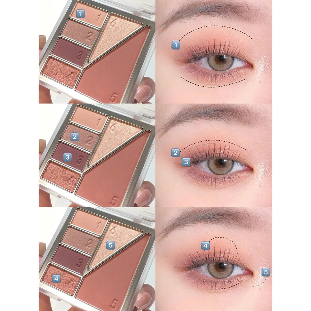 Bite-Size Eye shadows, Creamy, Blend able, Ultra-Pigmented, Easy to Apply,Matte & Shimmer