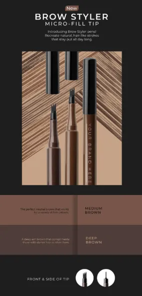 BROW STYLER 001 Deep Brown