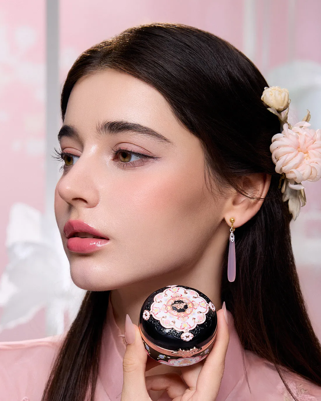 Butterfly Cloud Collar Rouge Box Highlighting & Blush Duo Powder