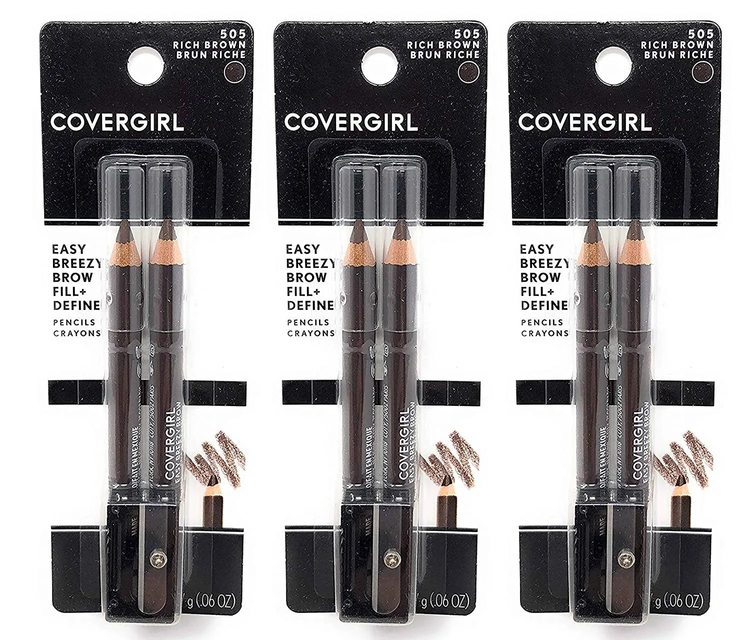 Covergirl Easy Breezy Brow Fill   Define Pencils