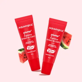 Crimson Candy Plump  Luscious Tinted Lip Balm - 10 g (Pack of 2)