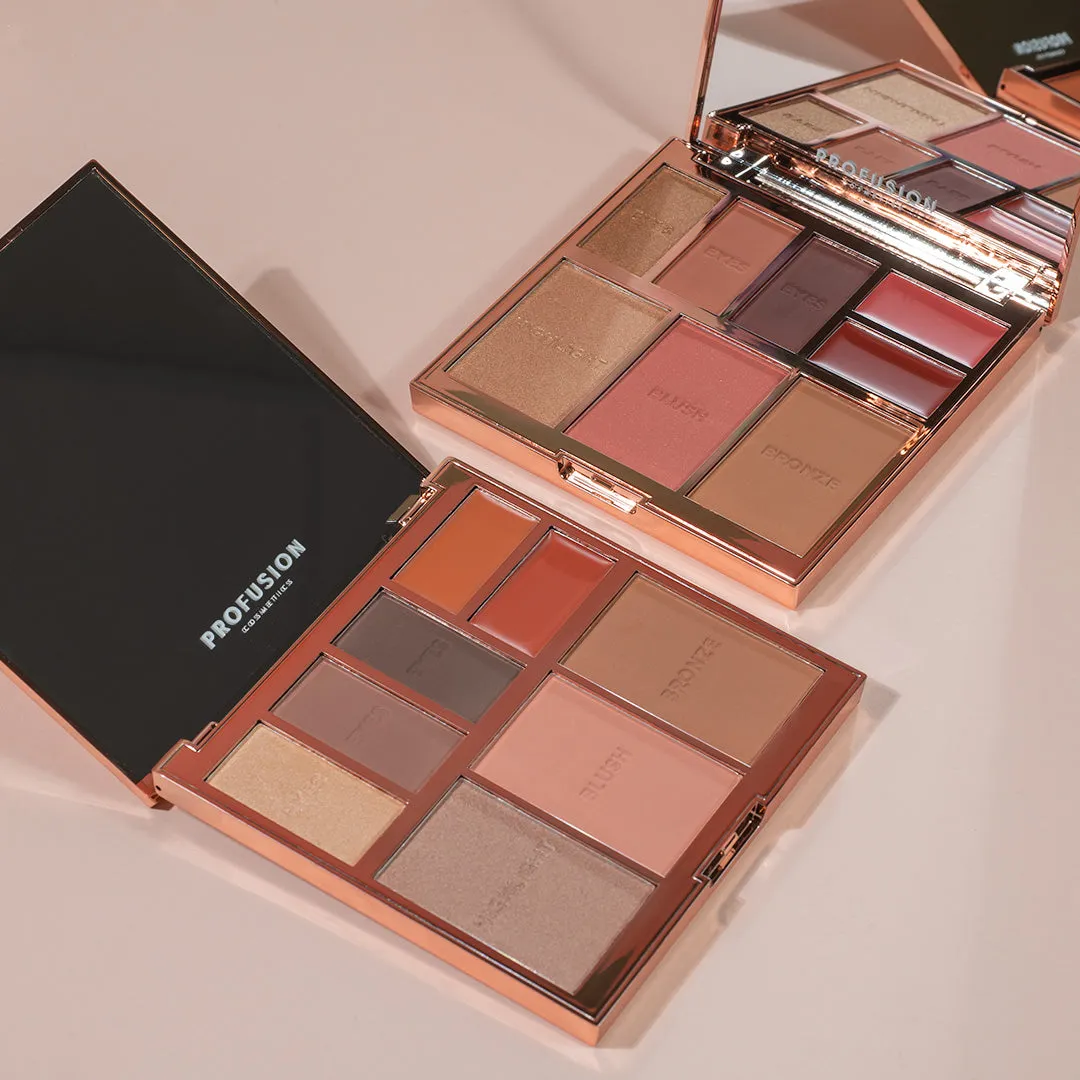 FULL FACE PALETTE RADIANCE | 8 SHADE EYE, FACE & LIP PALETTE