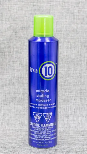 It's a 10 Miracle Styling Mousse