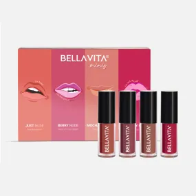 Kiss Proof Liquid Lipstick - 4 x 2ml (Mini Set)