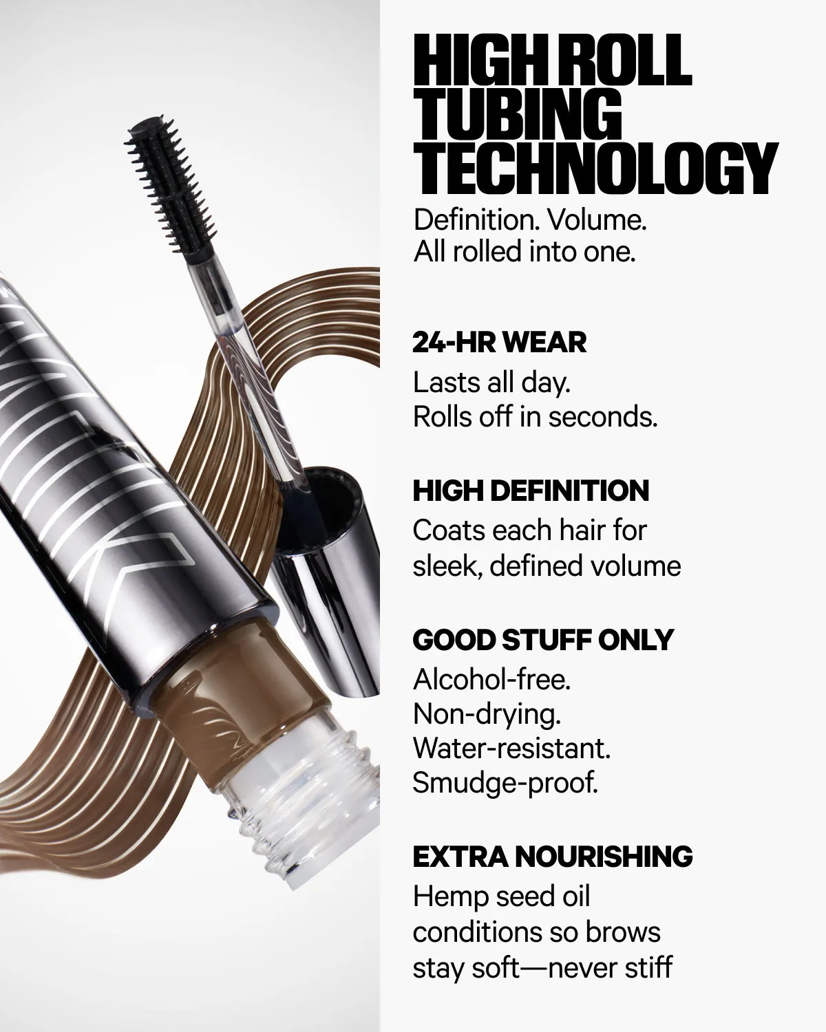 KUSH High Roll Defining   Volumizing Brow Tint