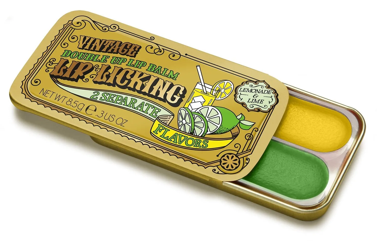 Lemonade & Lime Double Up Lip Licking Flavored Lip Balm