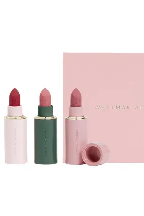 Lip Suede Matte Lipstick Trio
