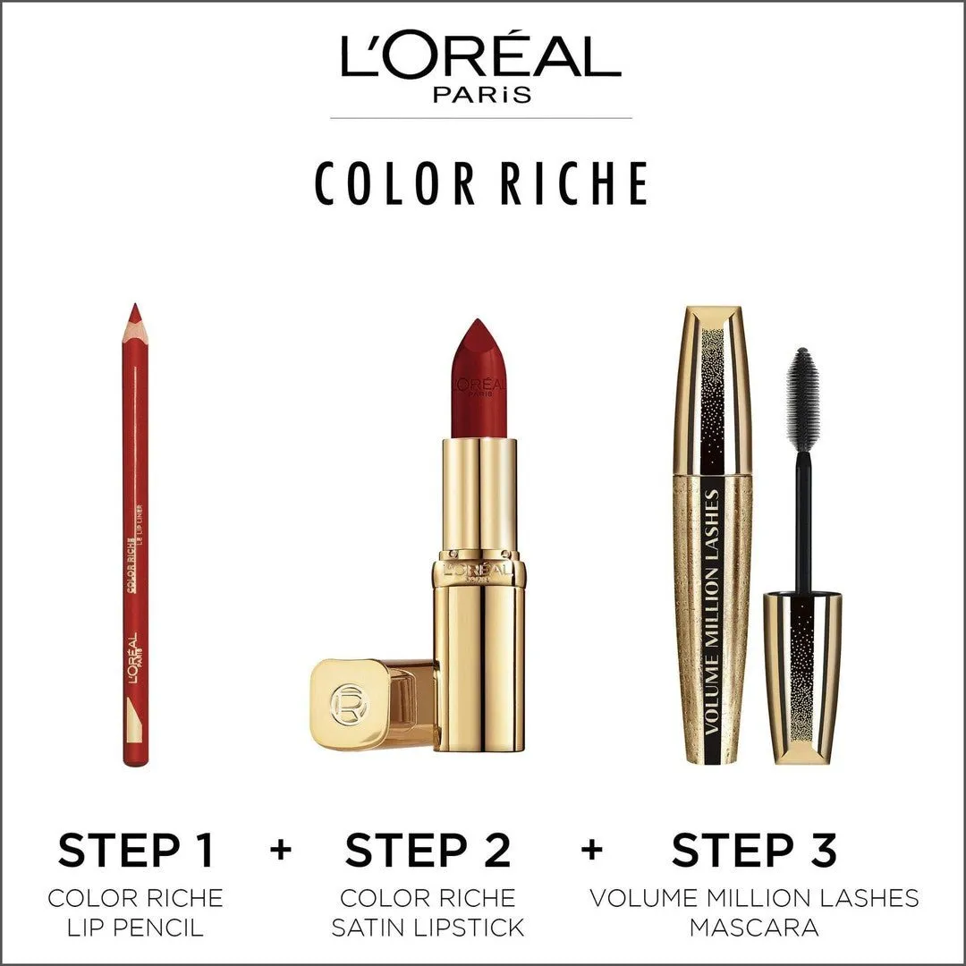 L'Oréal Paris Color Riche Classic Satin Nude Lipstick 172 Determine