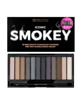 Makeup Revolution London Iconic Smokey Eye Shadow Palette