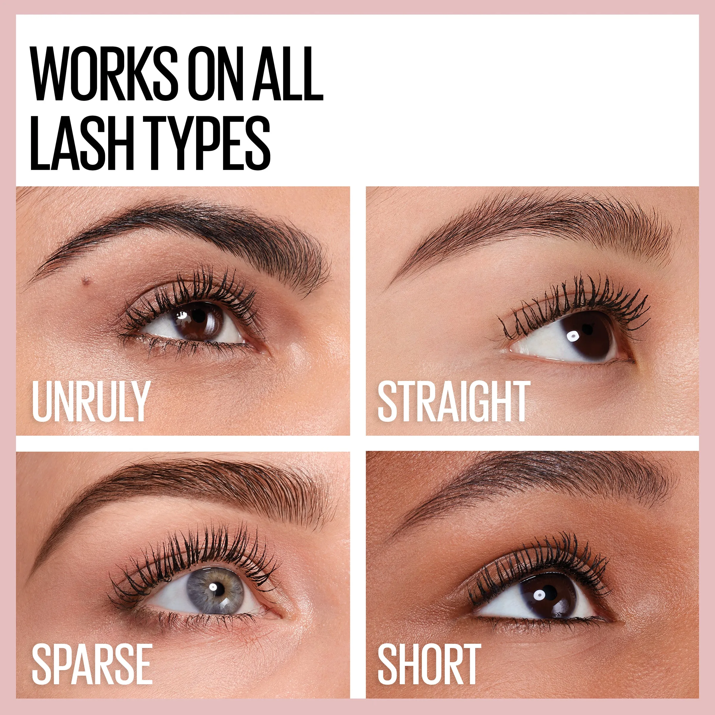 Maybelline Lash Sensational Waterproof Mascara, Very Black, 0.3 fl. oz.black