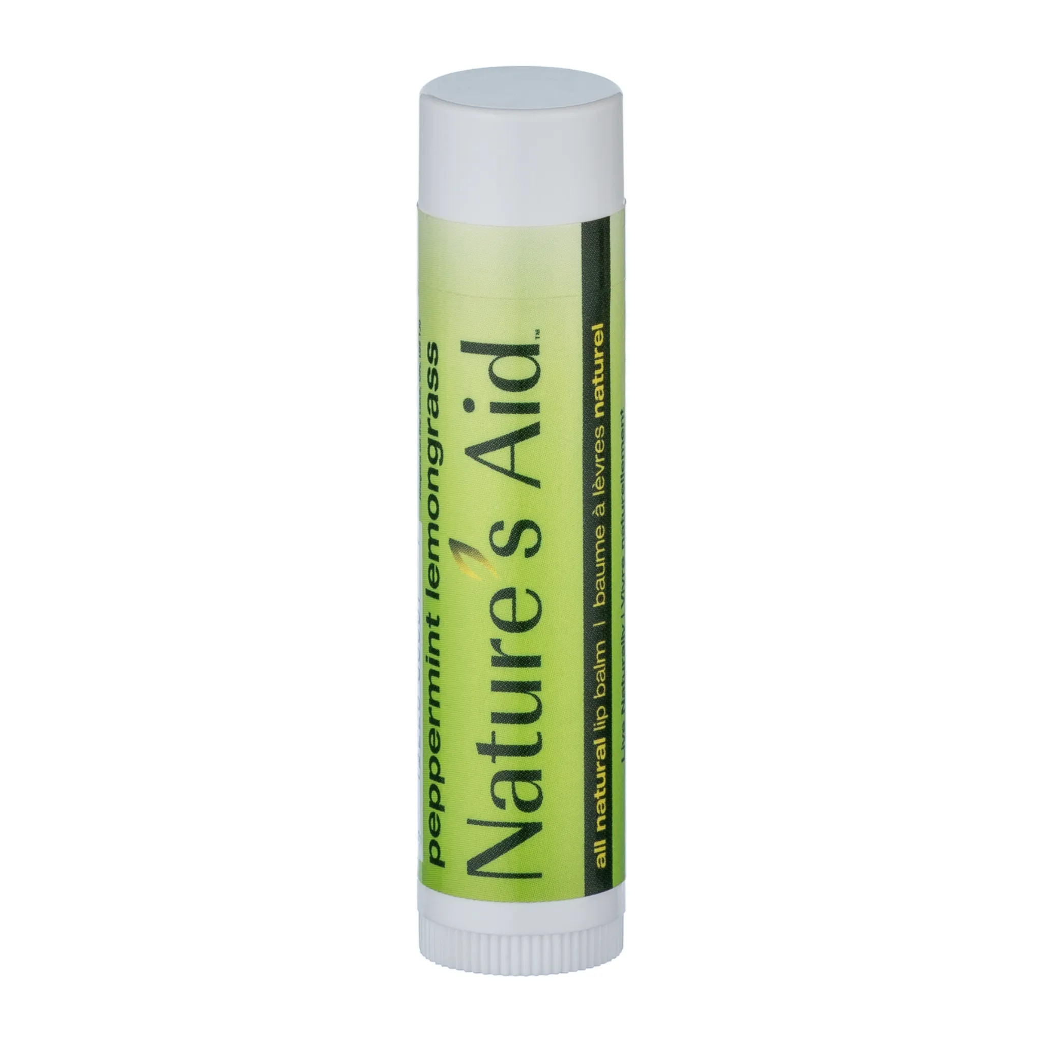 Nature's Aid Peppermint Lemongrass Lip Balm 4.25g