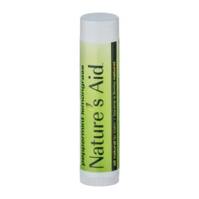 Nature's Aid Peppermint Lemongrass Lip Balm 4.25g
