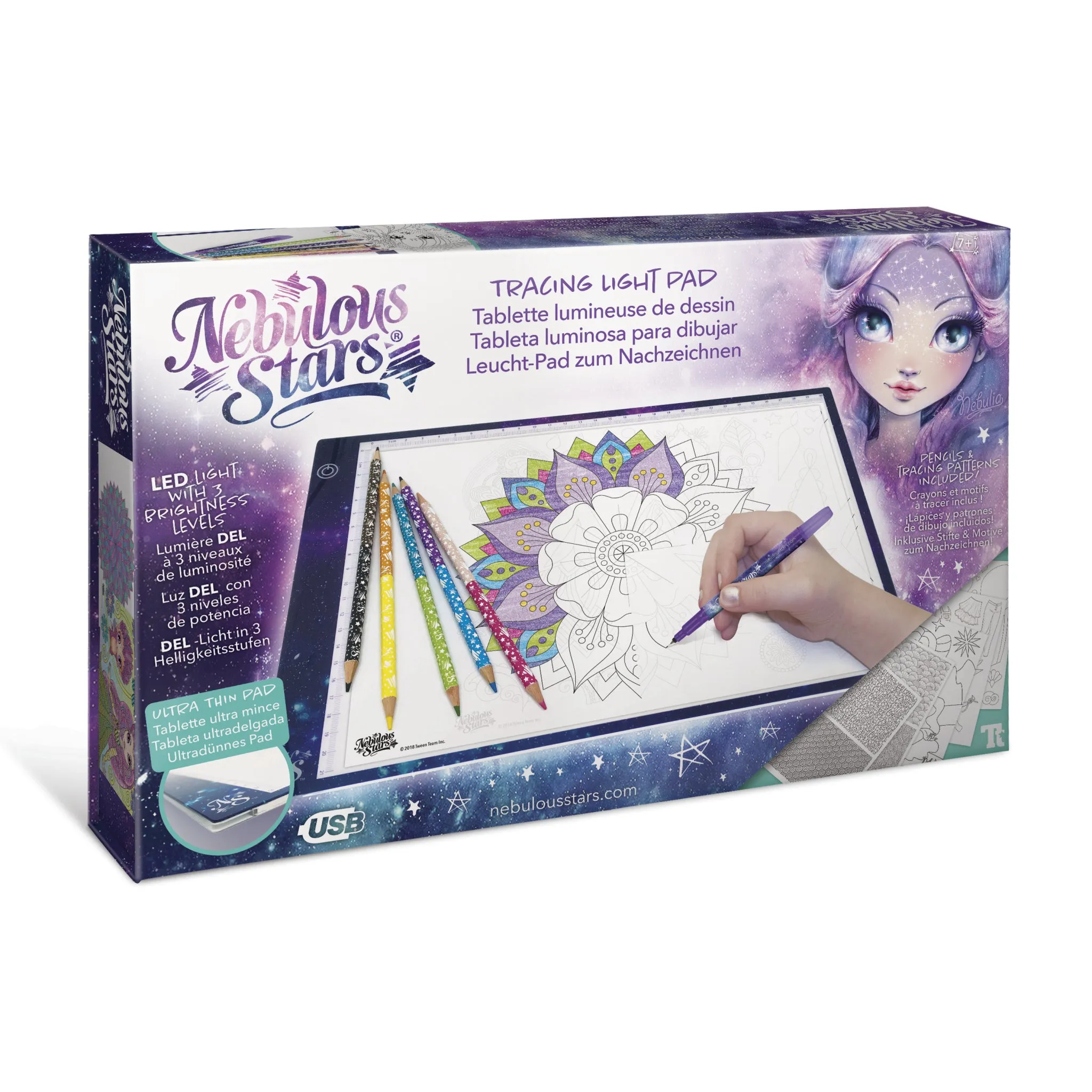 Nebulous Stars Tracing Light Pad