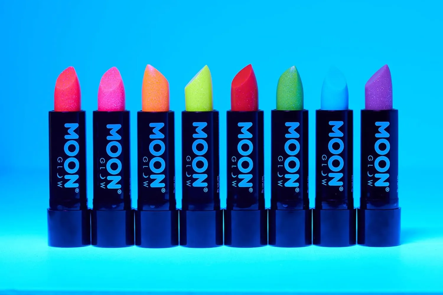 Neon UV Glitter Lipstick,5g Green