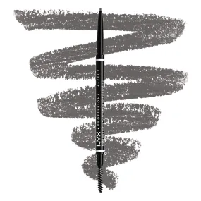 NYX PROFESSIONAL MAKEUP, Micro Brow Pencil, Precise Eyebrow Pencil - GREY