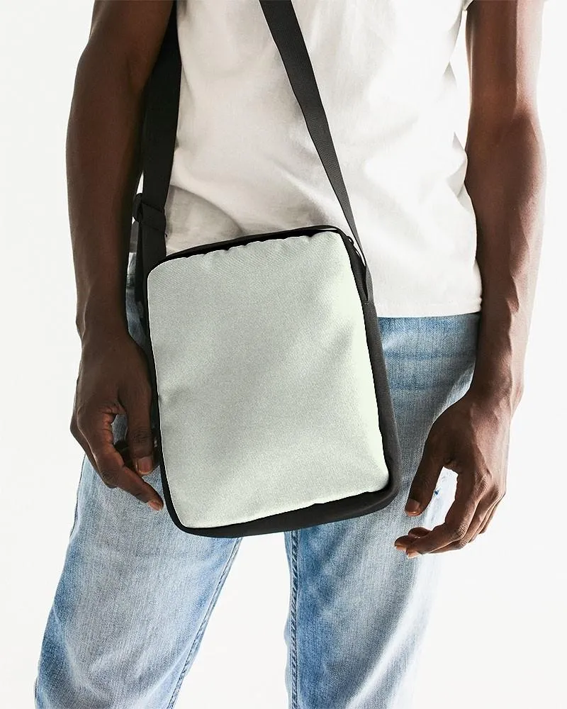 Pale Warm Green Messenger Pouch | Bright Pale Warm Green | C5M0Y10K0
