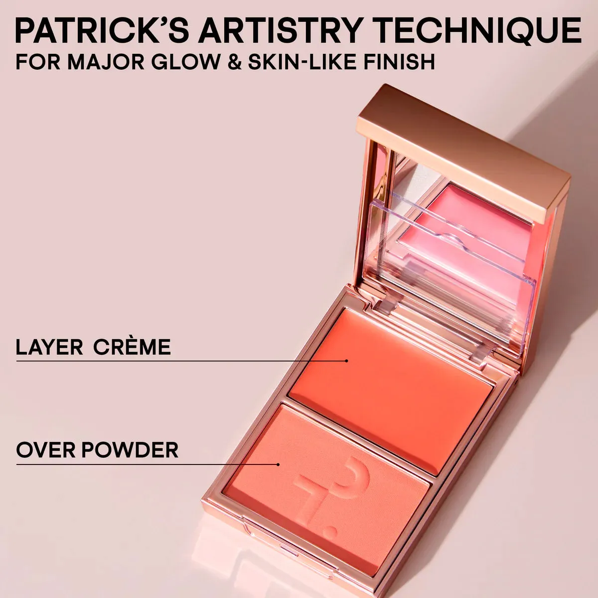 Patrick Ta - Major Headlines Double Take Cream Powder Blush Duo - NOT TOO MUCH
