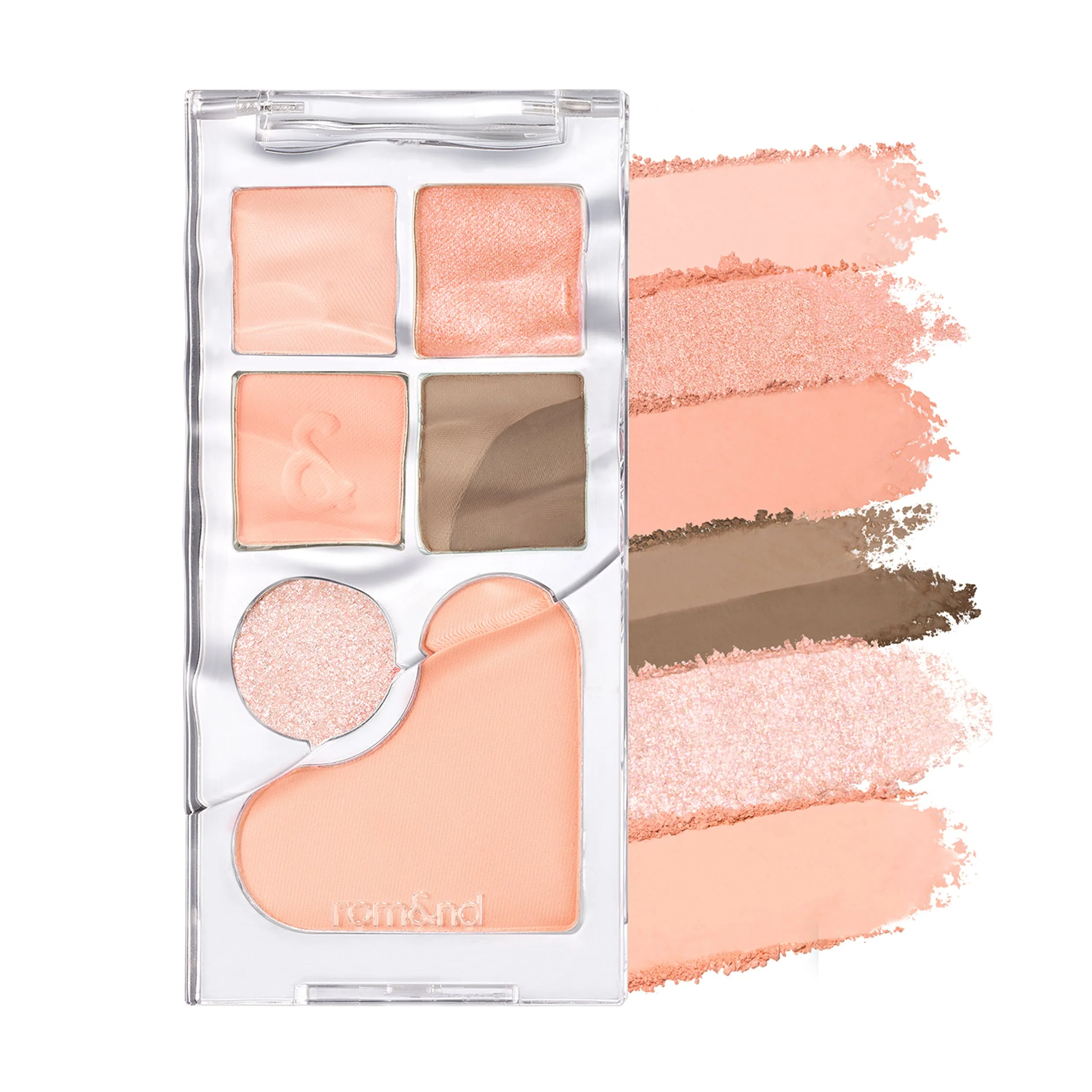 ROMAND Bare Layers Palette 14g  - 01 Apricot Mood