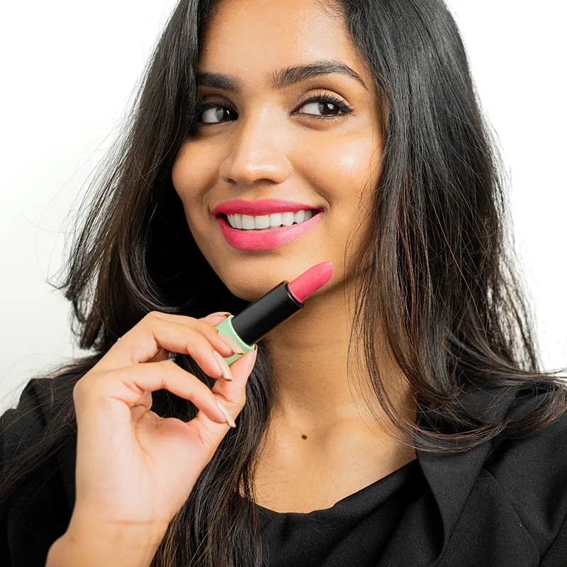 Satin Matte Lipstick Blush Actress 10