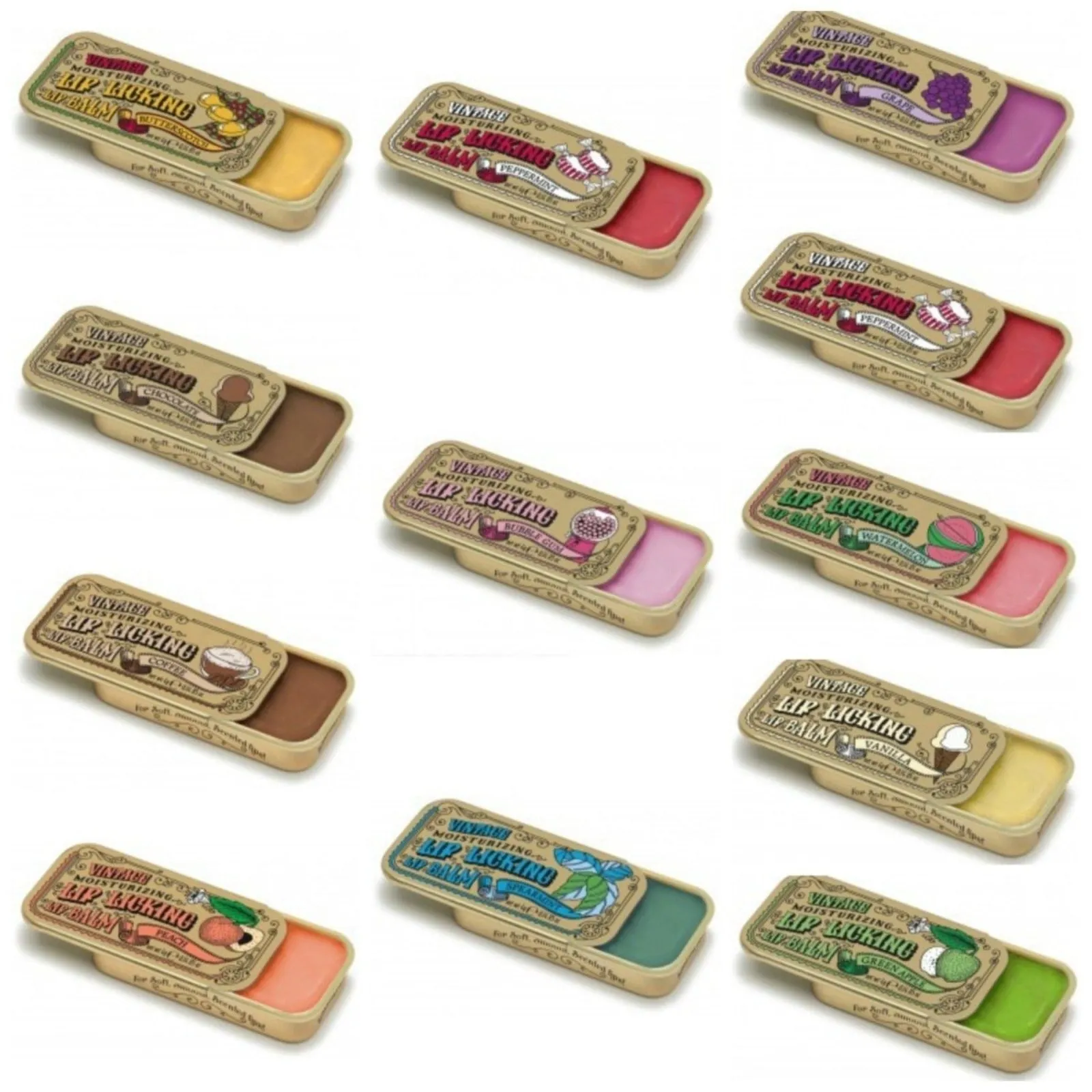 Tinte Vintage Flavored Slider Lip Balm