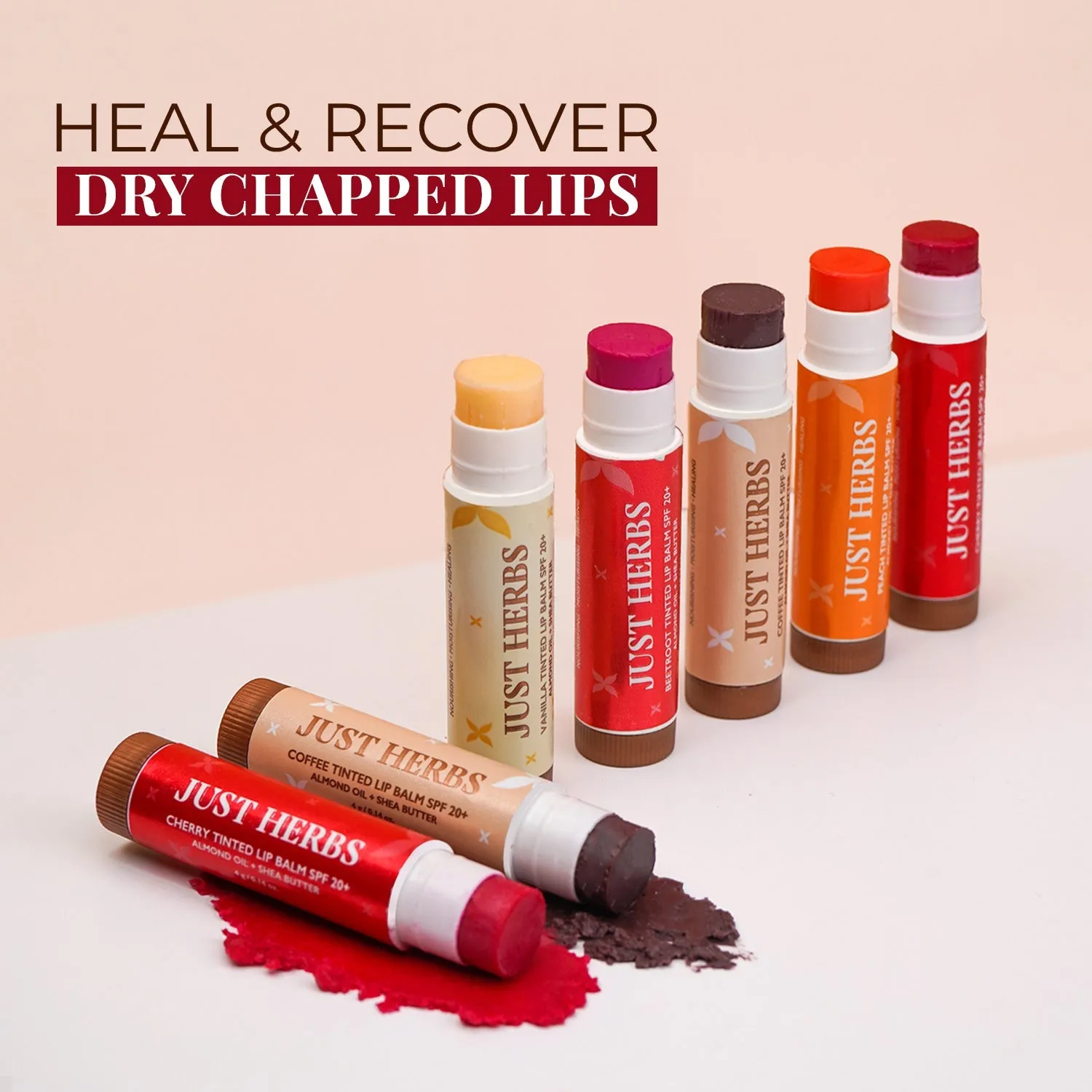 Tinted Lip Balms SPF 20  (Vanilla)