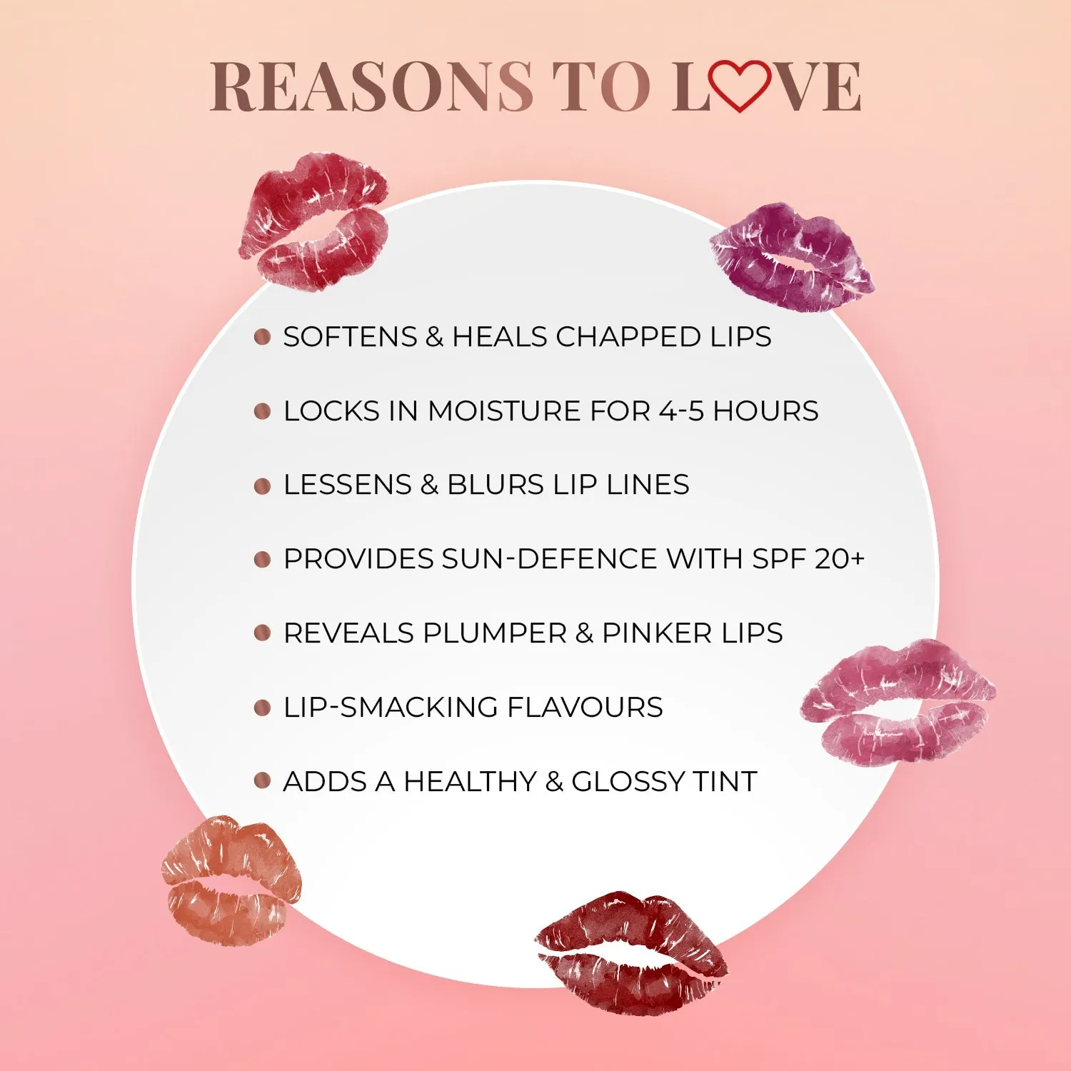 Tinted Lip Balms SPF 20  (Vanilla)