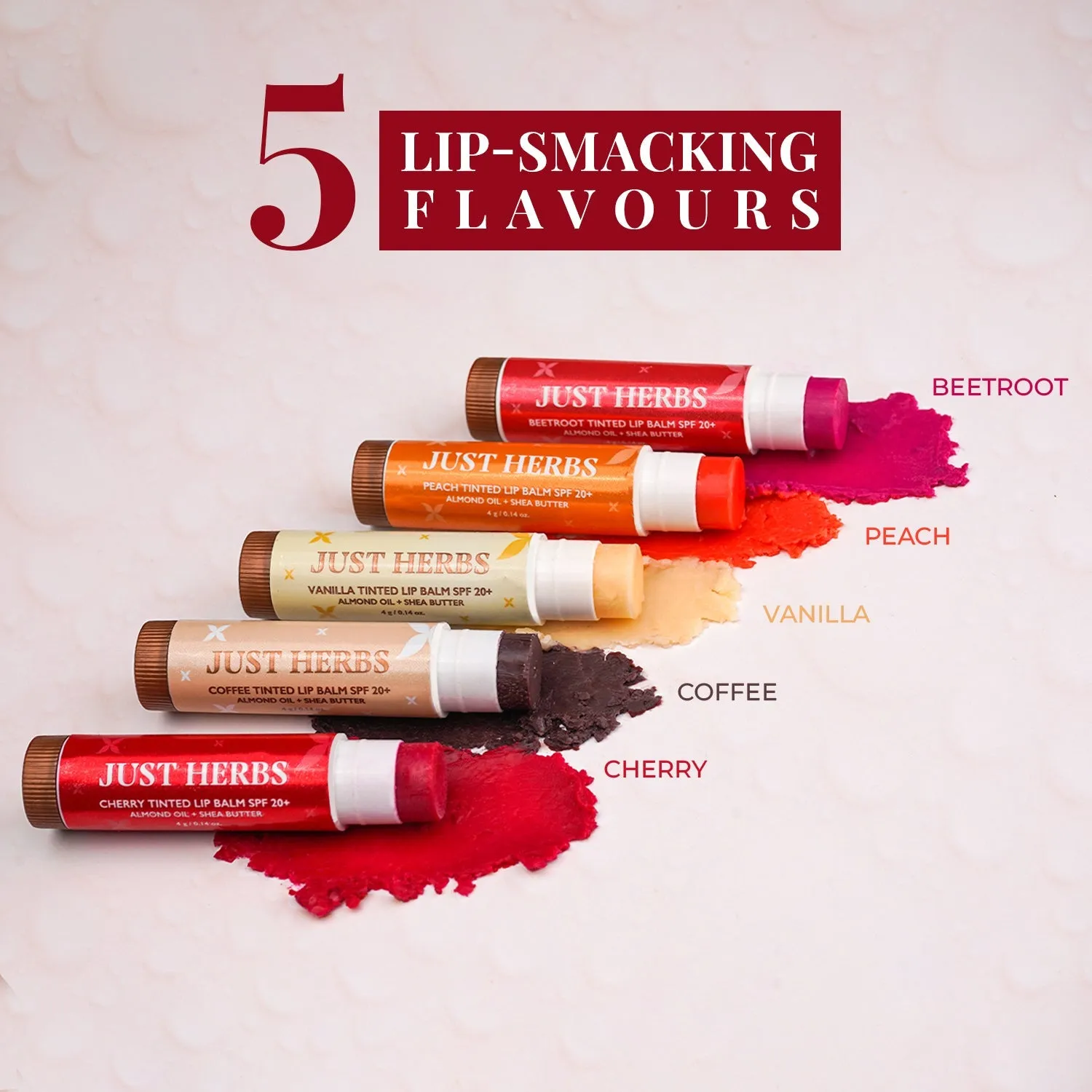 Tinted Lip Balms SPF 20  (Vanilla)
